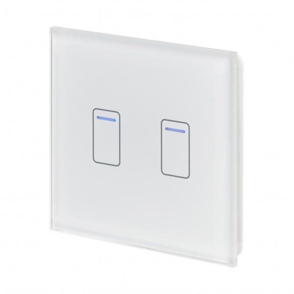 Crystal Touch Dimmer Switch 2G 1W White RetroTouch Designer Light
